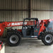 2019 Manitou MTA8044 MTA 8044 - 74 HP T4, Canopy, Worklights/Strobe, Beacon, 66" Carriage, 48" Forks, Solid Tires, Lift Hook, Aux Hydraulics