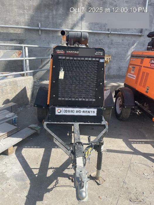 2021 Lincoln Electric Vantage 549X Ready Pak 3, ORANGE (includes trailer, cable rack, fender light kit)