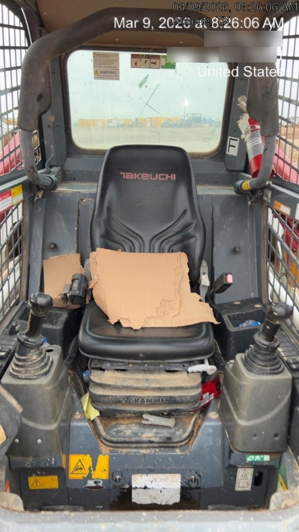 2020 Takeuchi TL8R2-R Canopy, Manual QC