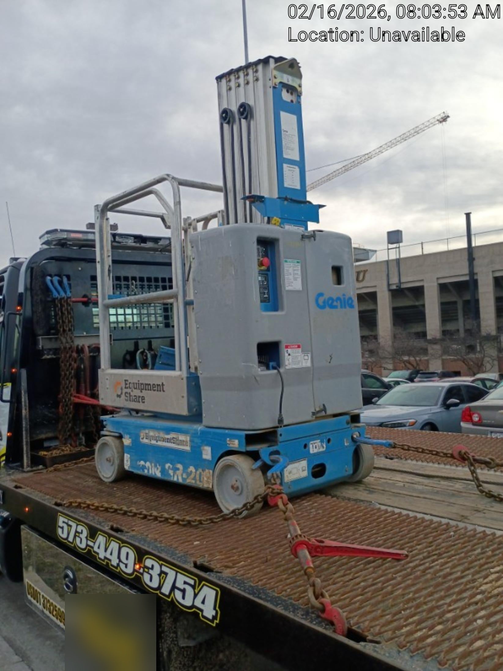 2017 GENIE GR-20