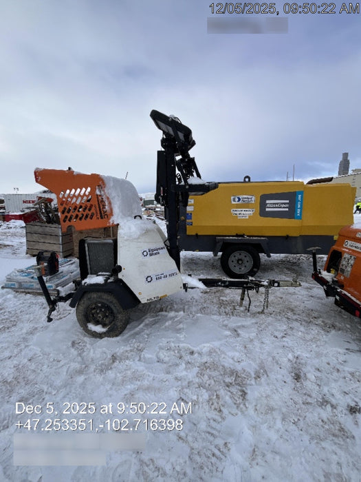 2024 Generac MLT2 Diesel, Flex Switch 120V Input, Powerzone Controller, 
(4) 320W LED Lights, 4kW Generator, 39.9 Gal Fuel Tank, 2" Ball, T3