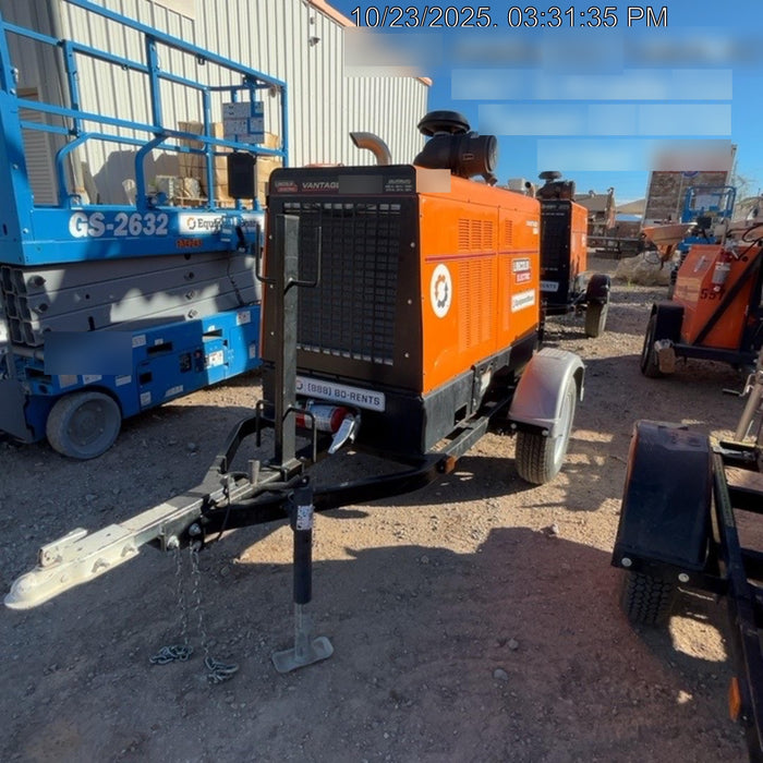 2022 Lincoln Electric Vantage 549X Crosslink Technology, Trailer Mounted, ES Decals, T3