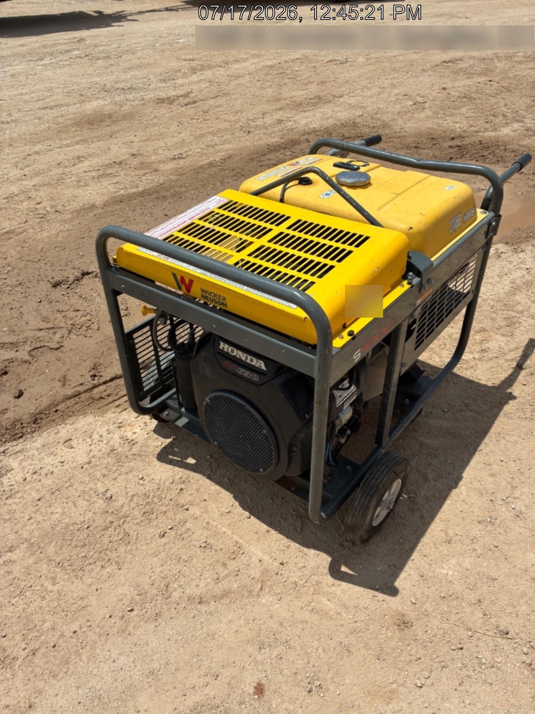 2019 WACKER NEUSON GPS9700A