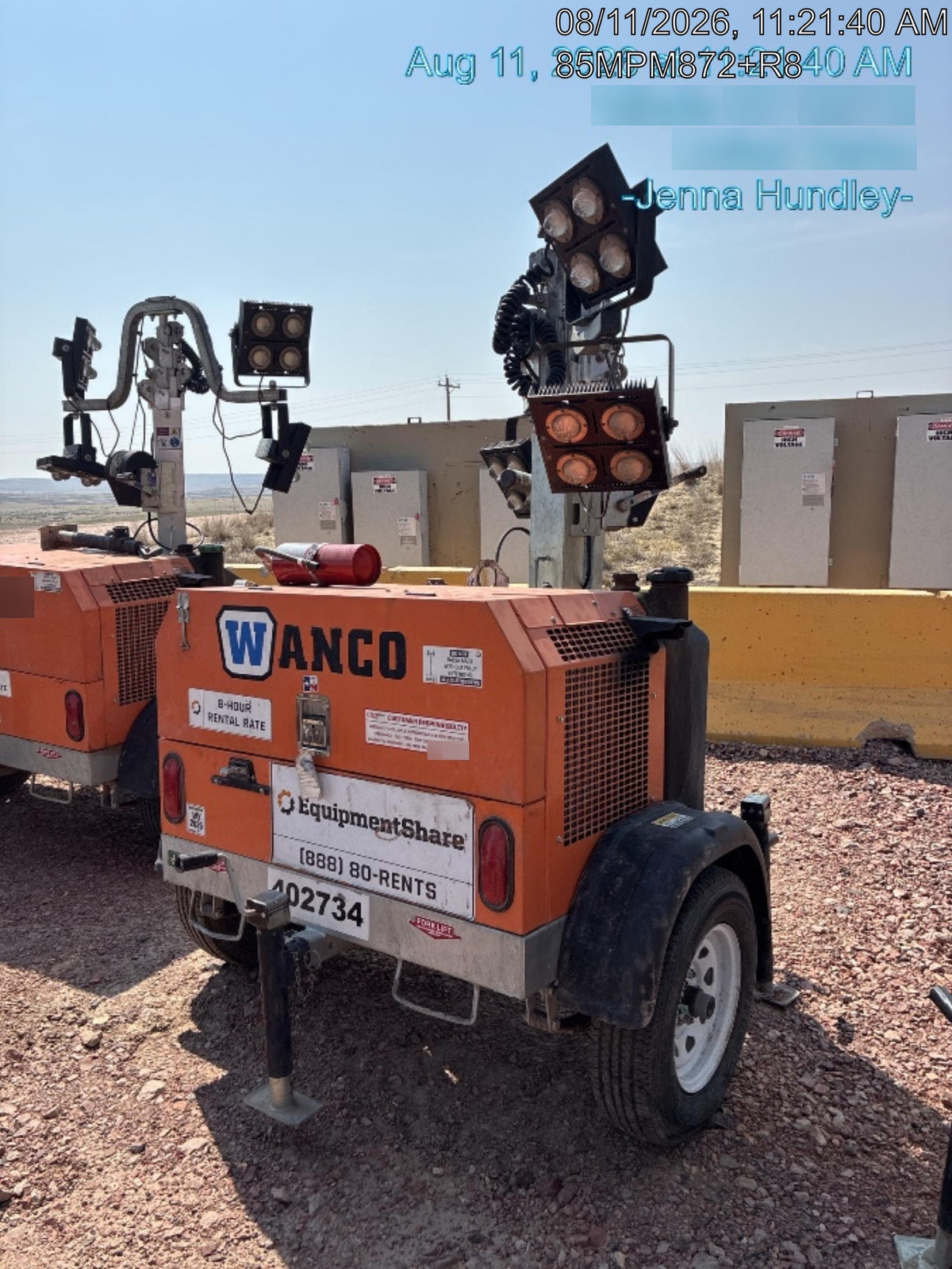 2024 Wanco WLTT-4MM4K Diesel, Deep Sea Controller, Shore Power Plug, Auto Start, (4) 350W LED Floodlights, 4kW Generator, 60 Gal Fuel Tank, 2" Ball, T3