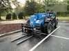 2018 Genie GTH-844 Genie GTH-844D w/Open ROPS, Solid Tires, Work Light/Beacon, 60" Carriage and Forks