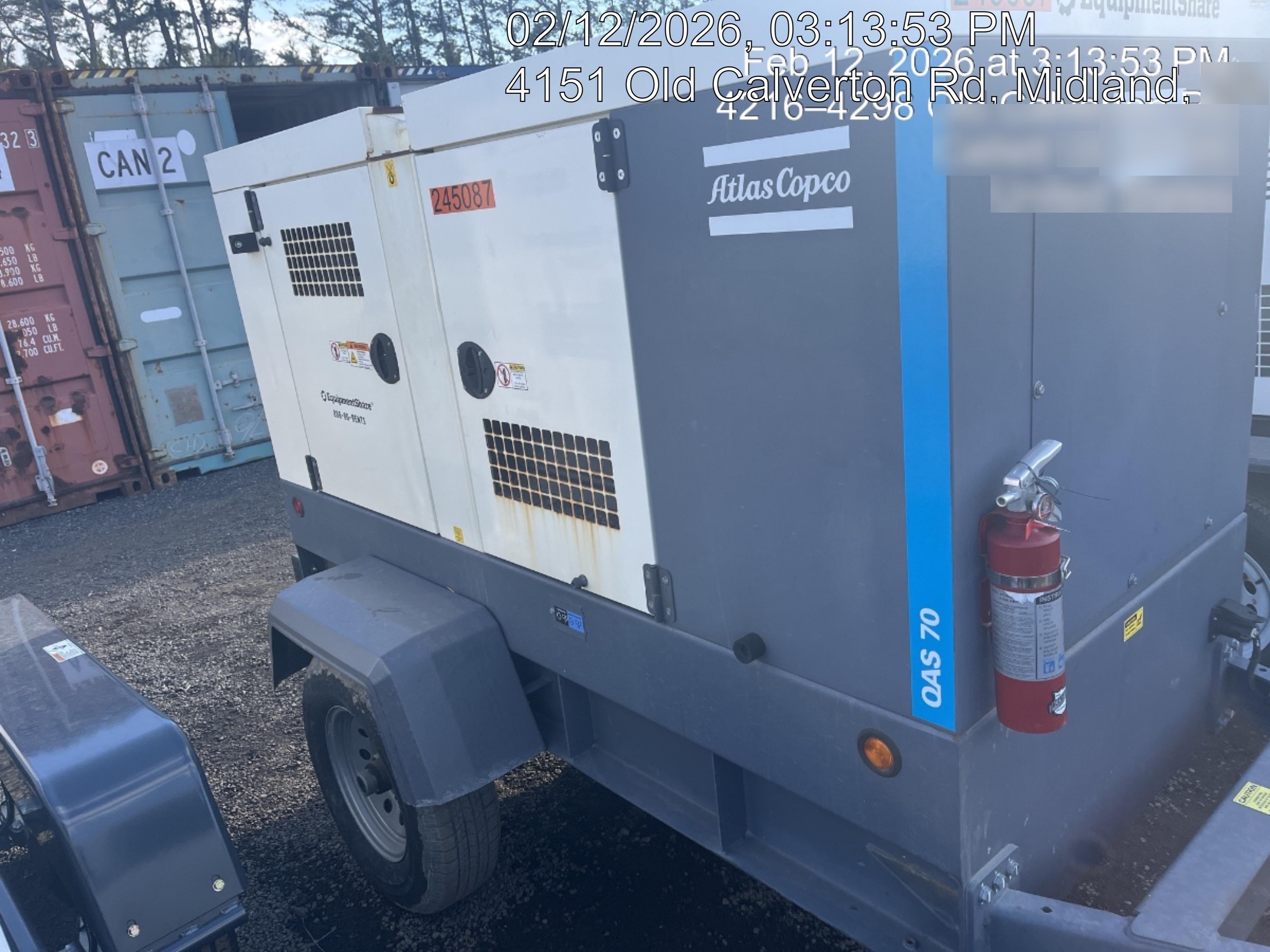 2022 ATLAS COPCO QAS 70