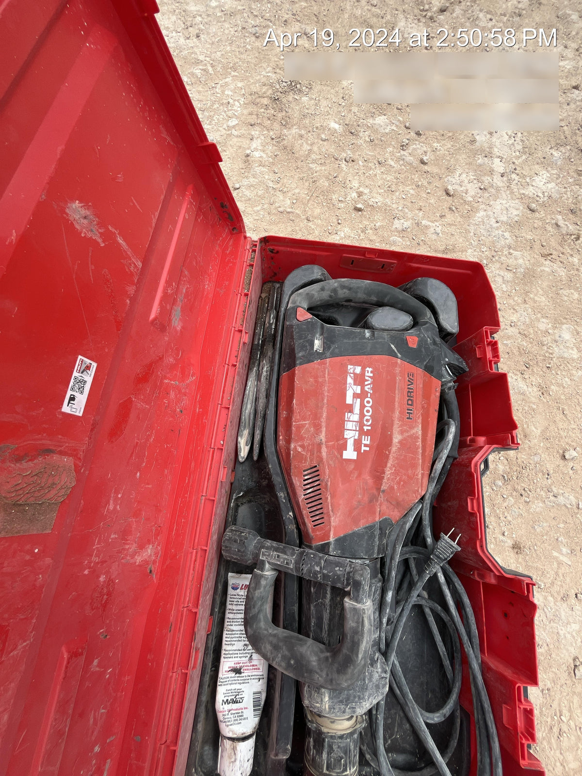 2019 HILTI TE 1000-AVR