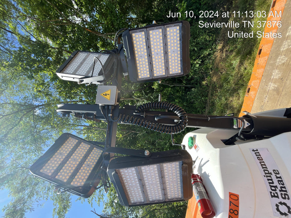 2023 Generac MLT2 Diesel, Flex Switch 120V Input, Powerzone Controller, 
(4) 320W LED Lights, 4kW Generator, 39.9 Gal Fuel Tank, 2" Ball, T3