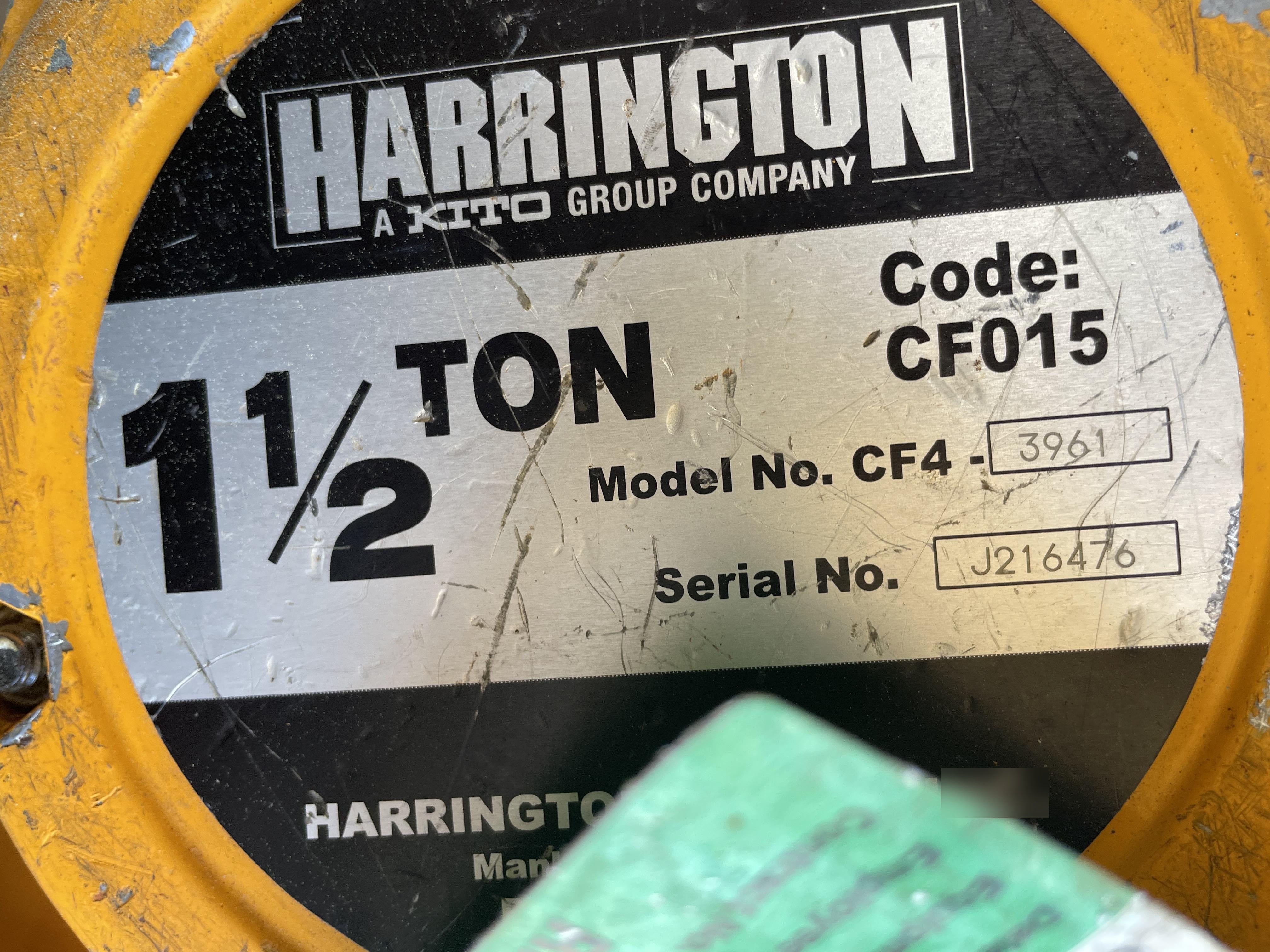 2020 HARRINGTON CF015-20