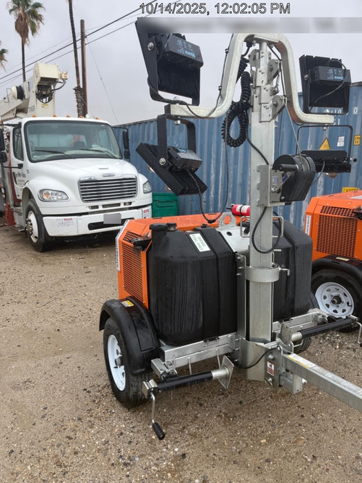 2024 Wanco WLTT-4MM4K Diesel, Deep Sea Controller, Shore Power Plug, Auto Start, (4) 350W LED Floodlights, 4kW Generator, 60 Gal Fuel Tank, 2" Ball, T3