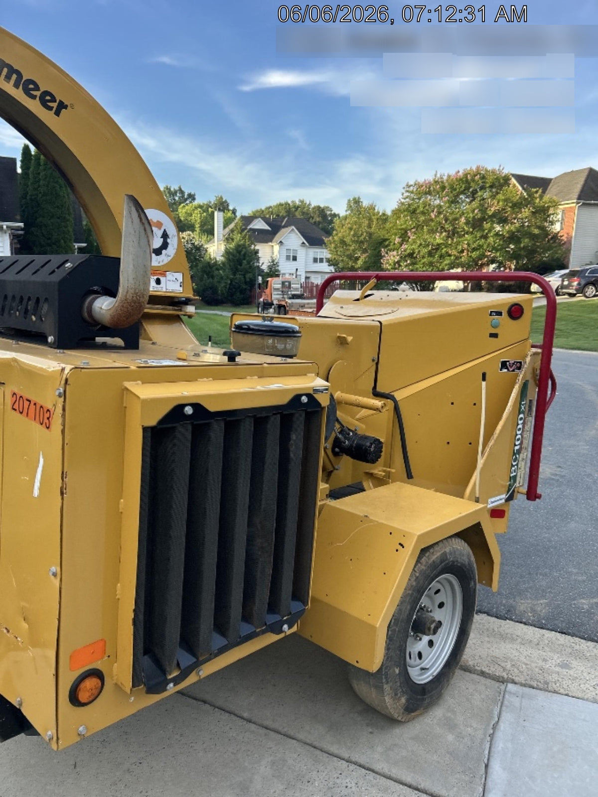 2022 VERMEER BC1000XL Diesel