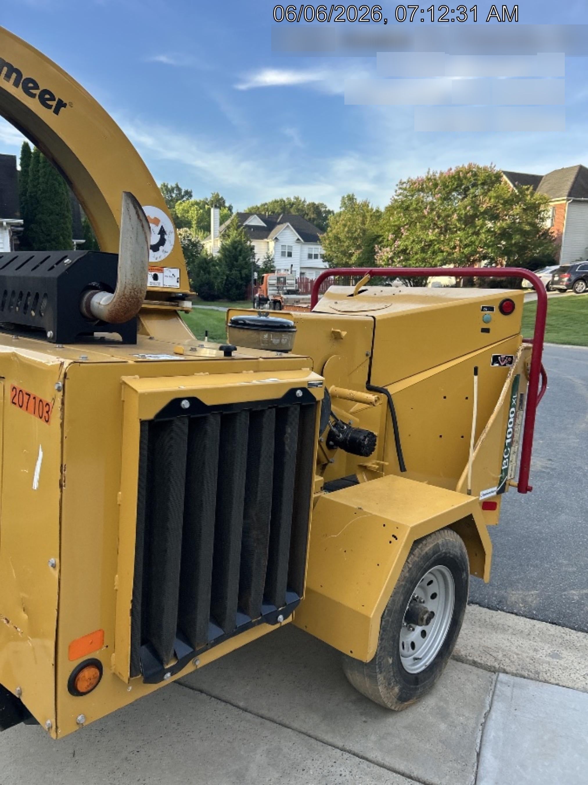 2022 VERMEER BC1000XL Diesel