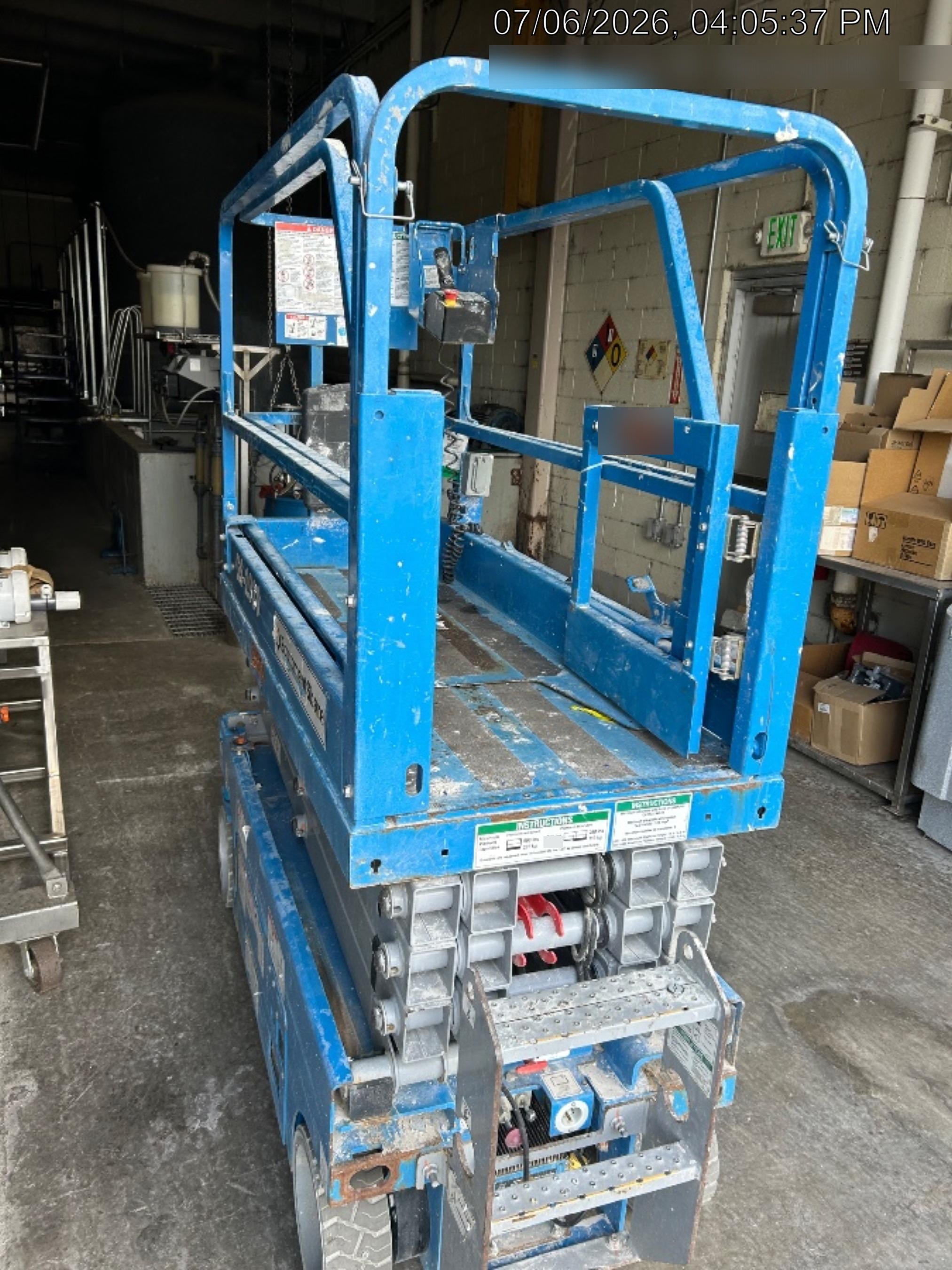 2019 Genie GS-1930 Half Height Swing Gate, 800W Inverter