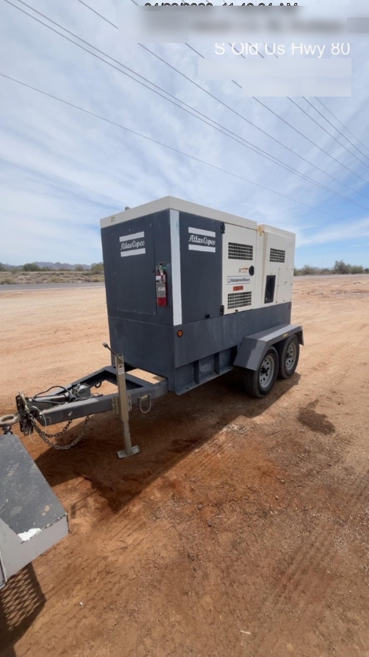 2020 ATLAS COPCO QAS 125