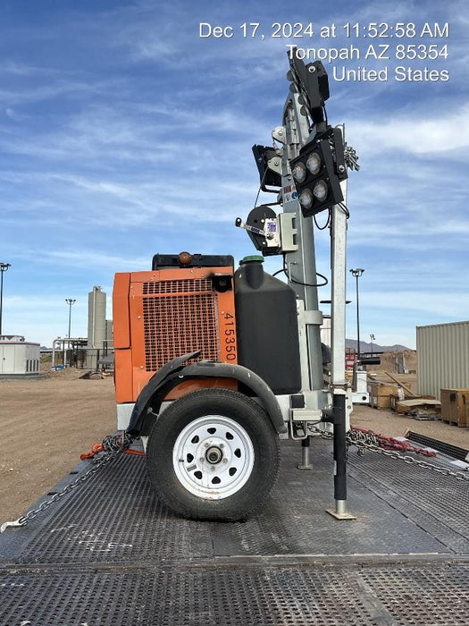 2024 Wanco WLTT-4MM4K Diesel, Deep Sea Controller, Shore Power Plug, Auto Start, (4) 350W LED Floodlights, 4kW Generator, 60 Gal Fuel Tank, 2" Ball, T3