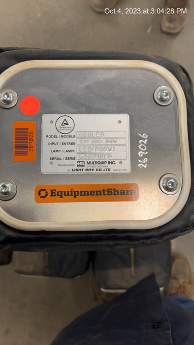 2022 MULTIQUIP GB8LED