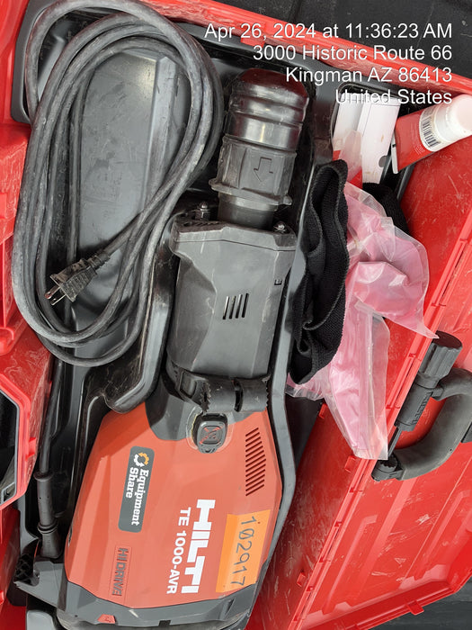2020 HILTI TE 1000-AVR