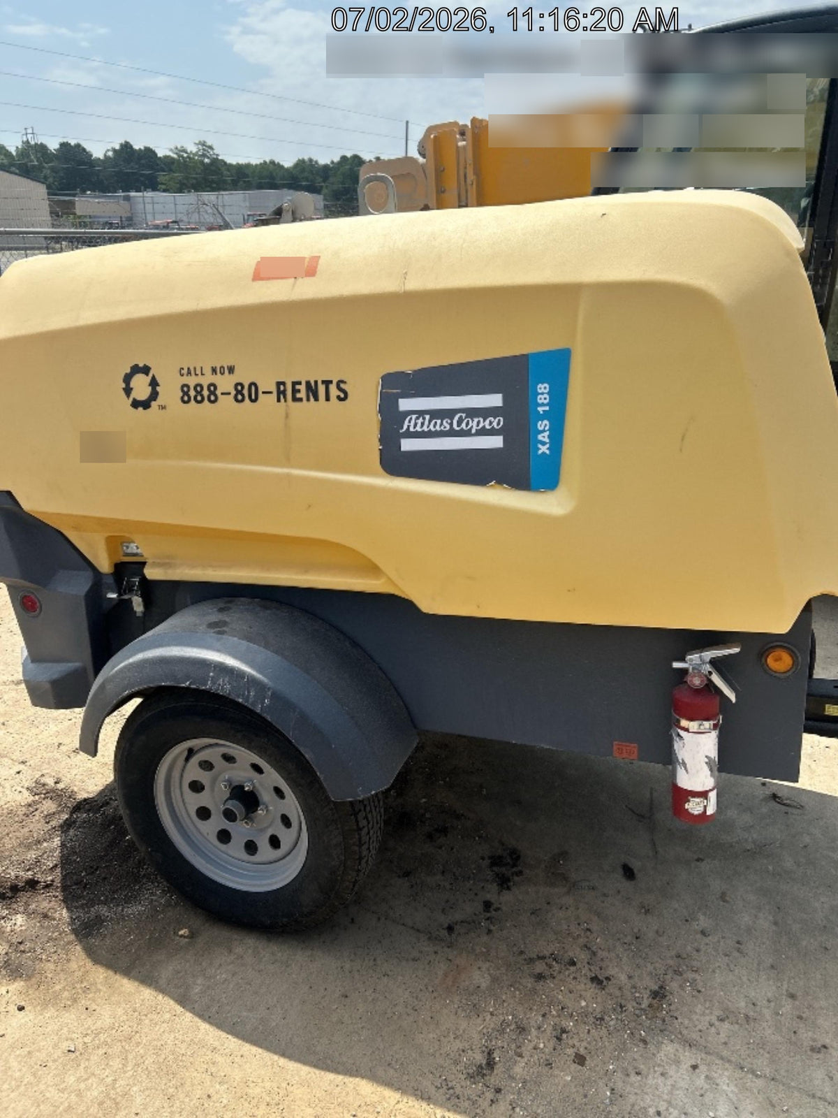 2023 ATLAS COPCO XAS188 CWK