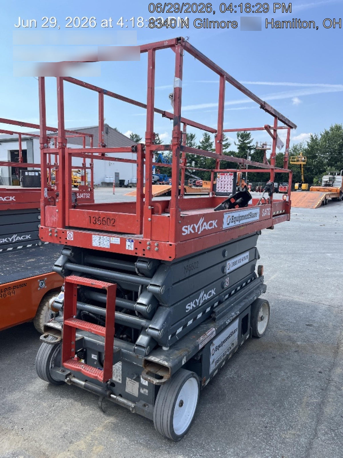 2021 SKYJACK SJ4732