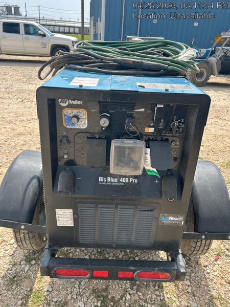 2025 MILLER ELECTRIC BIG BLUE 400