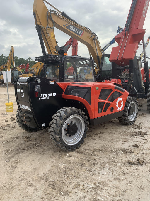 2020 Manitou MTA5519 Cab/Heat/Air, Solid Tires, Work Lights, Beacon, Aux Hydraulics, Back up Alarm, Mirrors, ES Keypad