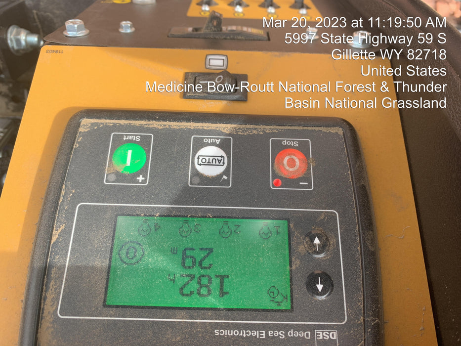 2022 Allmand NLV3GR (4) LED Light Fixture 350W, 23' Vertical Mast, 3kW Prime, Towable, ES Decals, T3