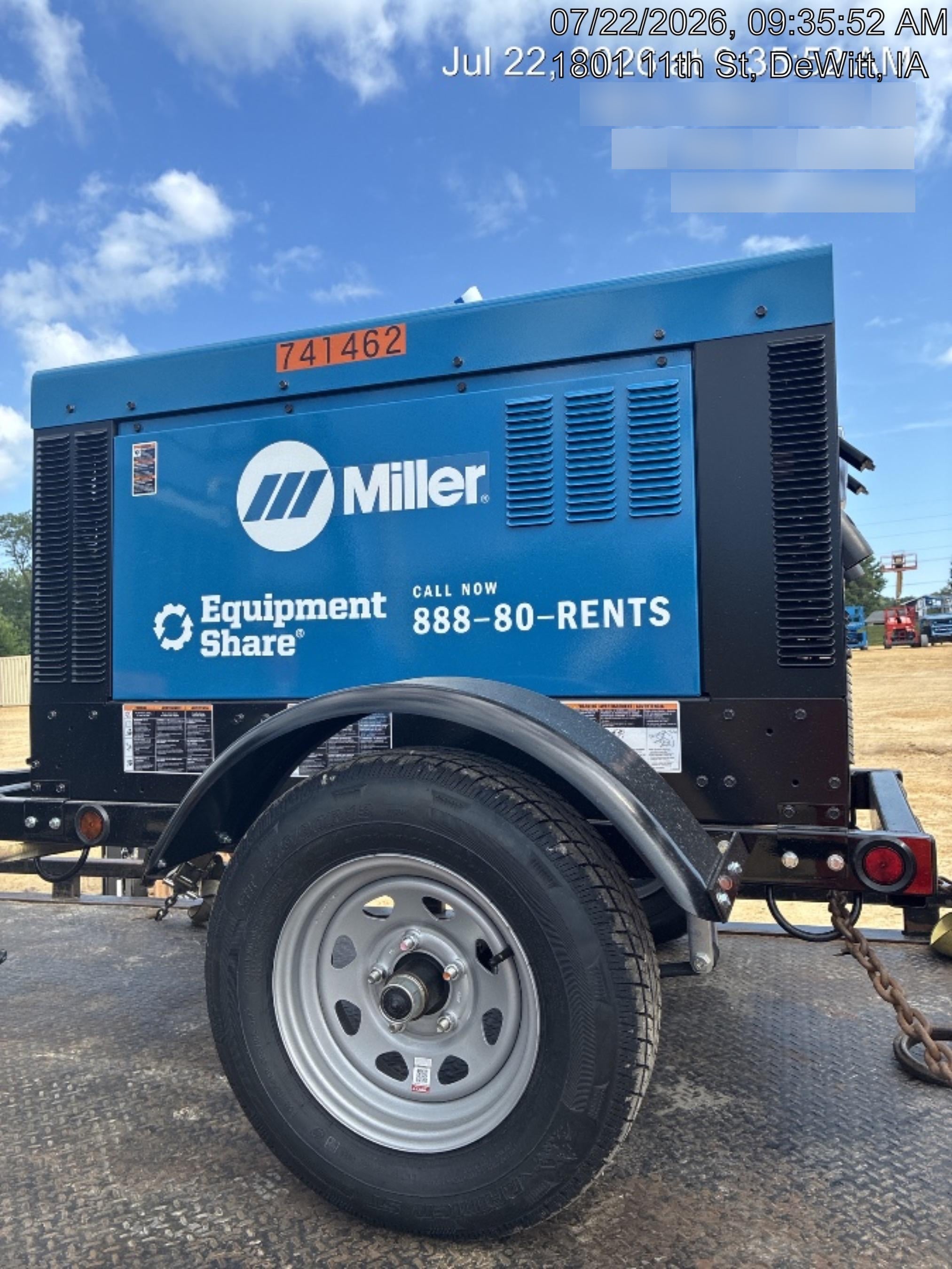 2026 MILLER ELECTRIC BIG BLUE 400