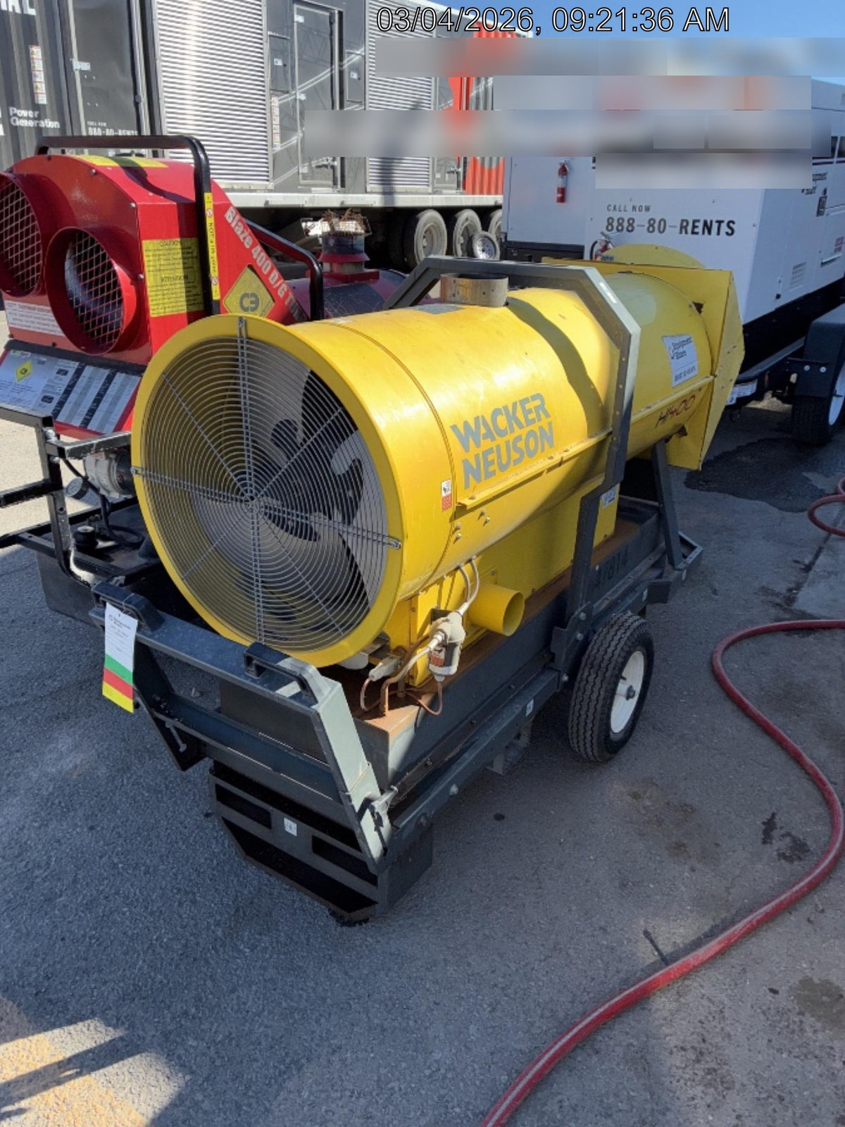 2019 WACKER NEUSON HI400 - DSL