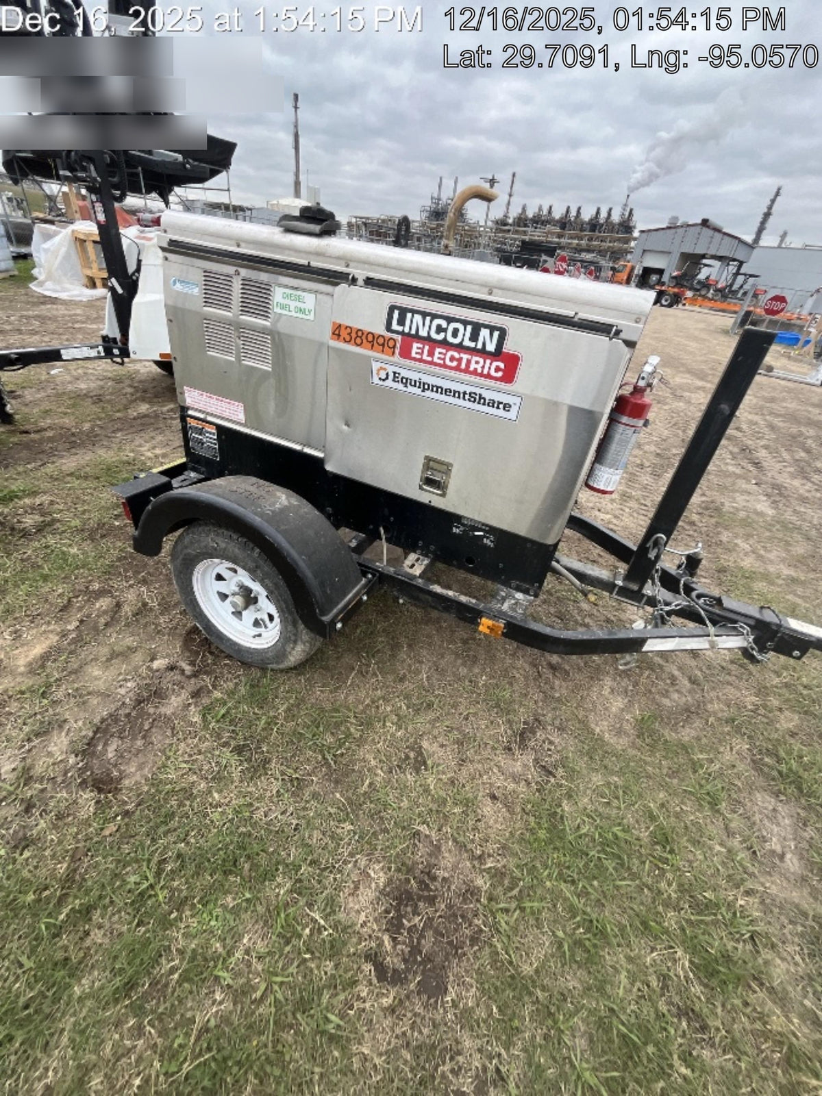 2024 Lincoln Electric LE400 Kubota V1505, Trlr, Cable Rack, Light Kit, ES Decals, T3