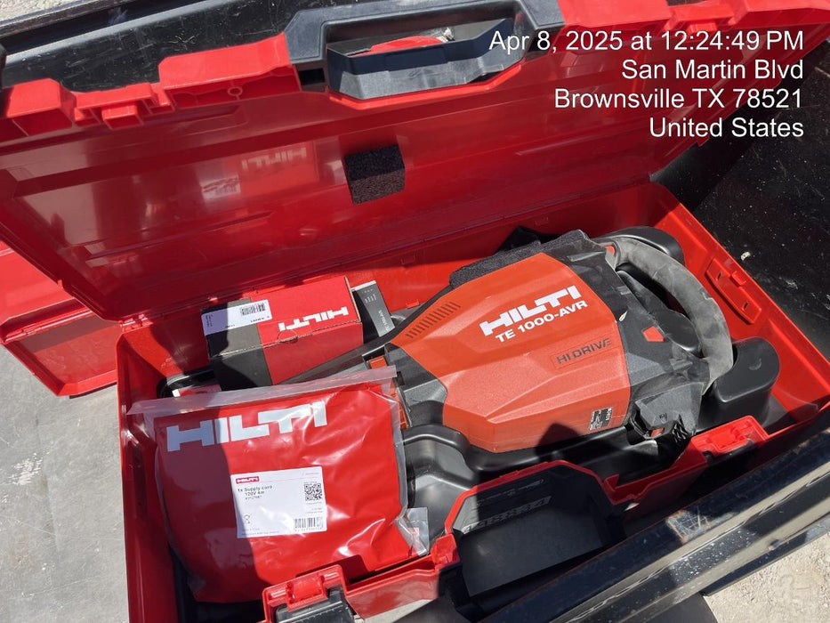2025 HILTI TE 1000-AVR