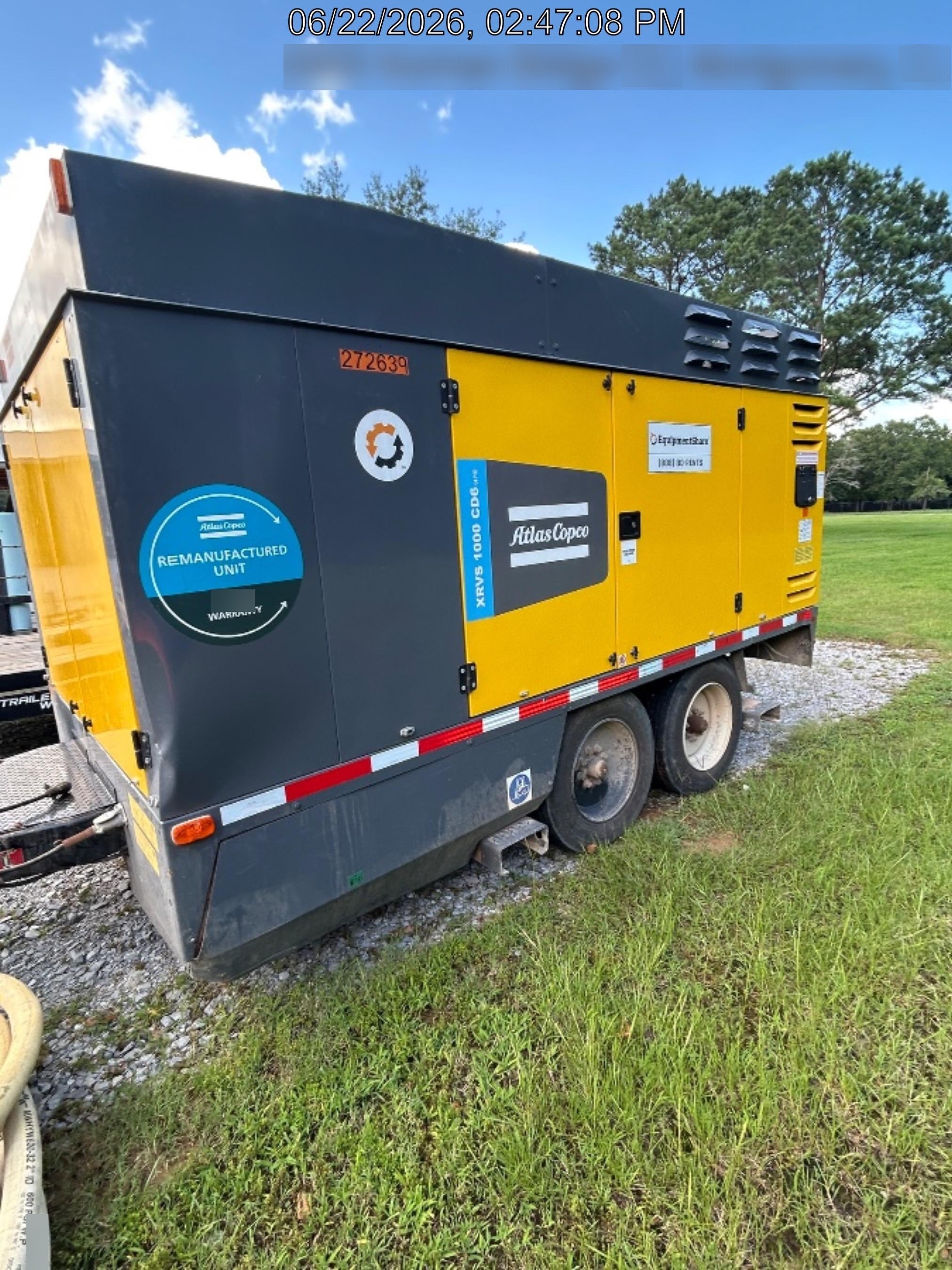 2022 ATLAS COPCO XRVS 1000 Tier 3 Reman