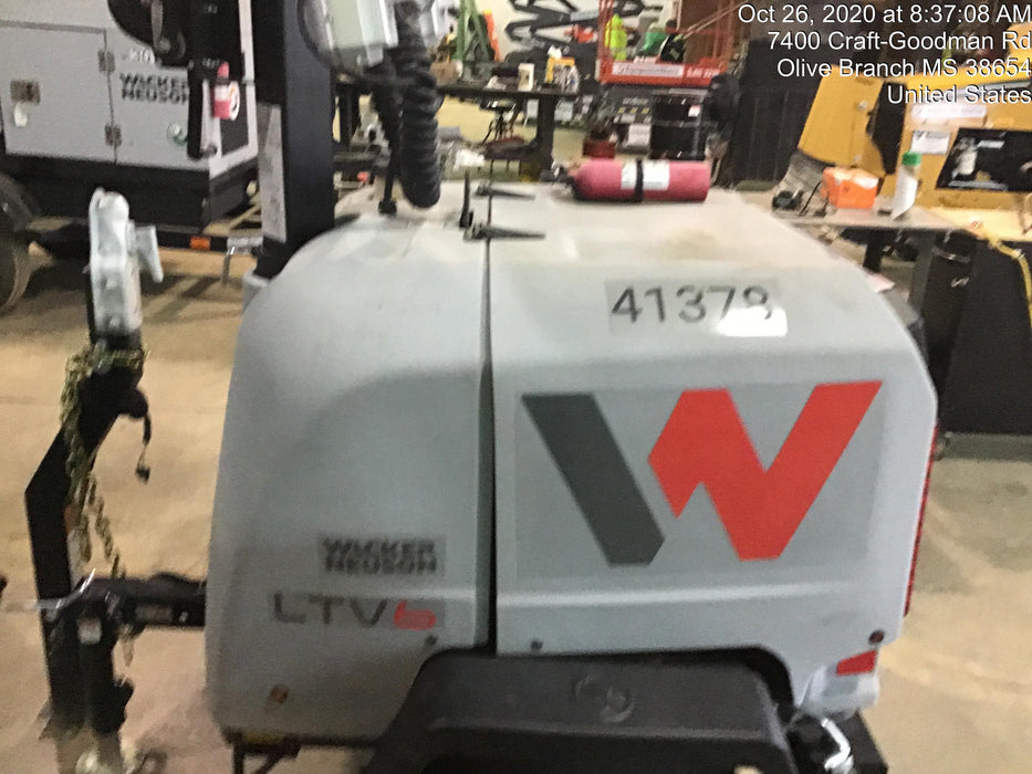 2019 Wacker Neuson LTV6K-LED LED Lighting, ES Track Hardware, Fuel Level Sensor
