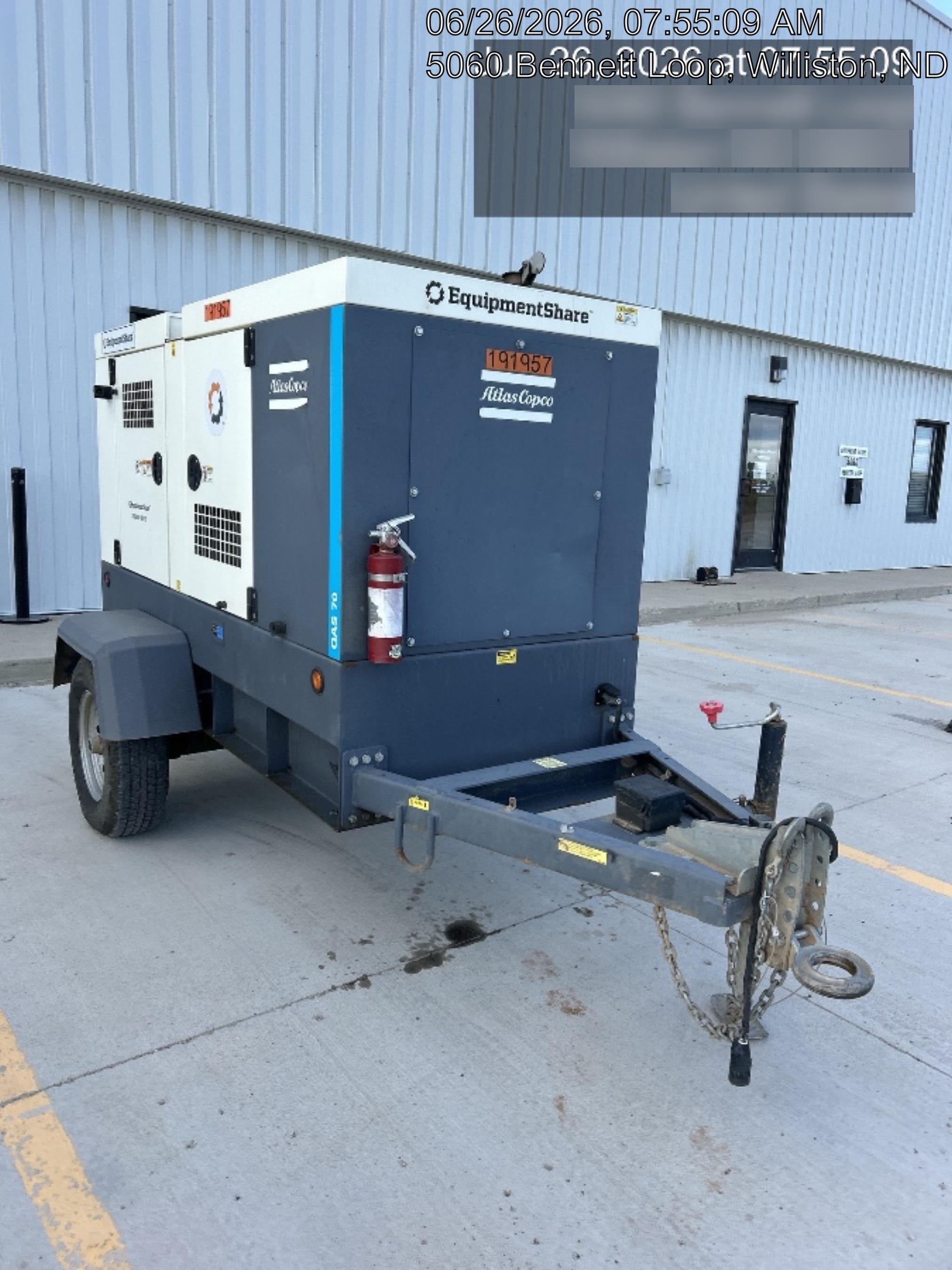 2021 ATLAS COPCO QAS 70