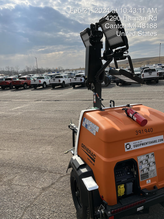 2024 Generac MLT2 Diesel, Flex Switch 120V Input, Powerzone Controller, 
(4) 320W LED Lights, 4kW Generator, 39.9 Gal Fuel Tank, 2" Ball, T3