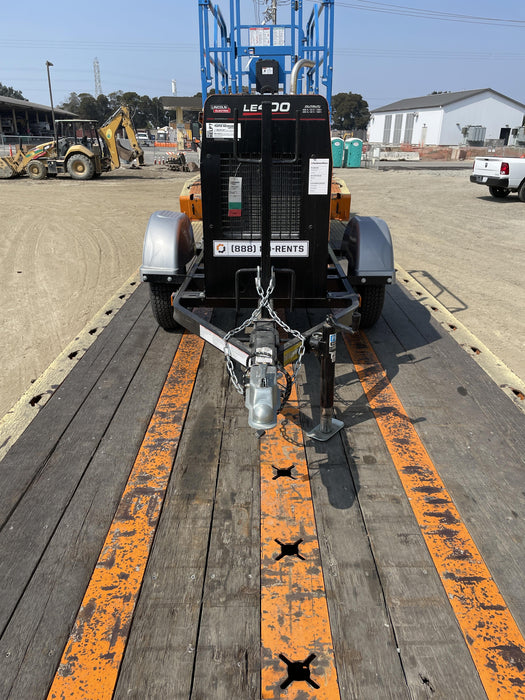 2022 Lincoln Electric LE400 Kubota V1505, Trlr, Cable Rack, Light Kit, ES Decals, T3