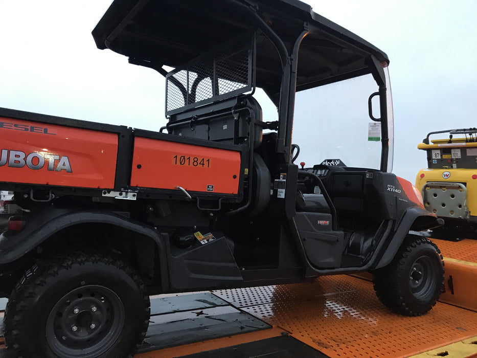 2020 Kubota RTV-X1140W-H 4WD, LED Strobe, Windshield Acrylic Clear, Plastic Canopy, Wire Harness Kit, Backup Alarm
