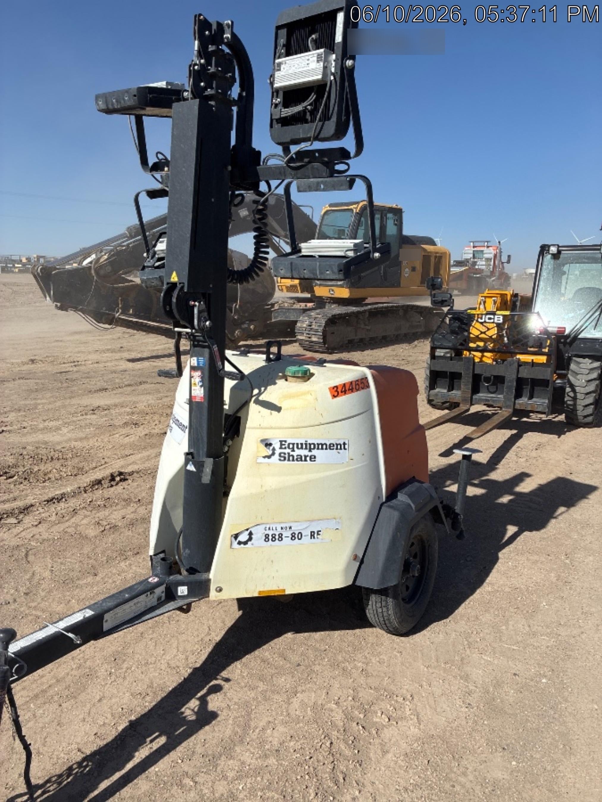 2023 Generac MLT2 Diesel, Flex Switch 120V Input, Powerzone Controller, (4) 320W LED Lights, 4kW Generator, 39.9 Gal Fuel Tank, 2" Ball, T3