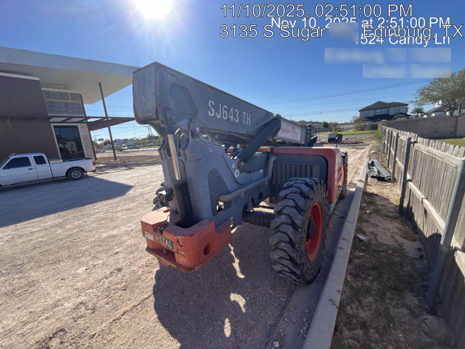 2016 Skyjack SJ643 TH 60" Carriage, Solid Tires