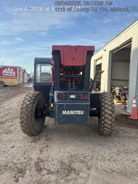 2018 Manitou 12042 Manitou MTA 12042 w/Open ROPS, Work Lights/Strobe, Aux Hyd, Solid Tires, Lift Hook, 66" Carriage, 72" Forks, Outriggers