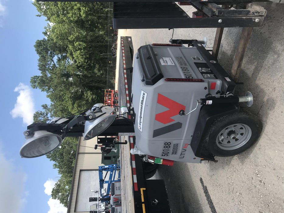 2019 Wacker Neuson LTV6L-MH Mobile Light Tower w/Fuel Level Sensor Installed