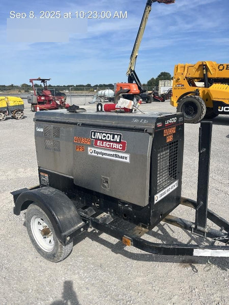 2024 Lincoln Electric LE400 Kubota V1505, Trlr, Cable Rack, Light Kit, ES Decals, T3