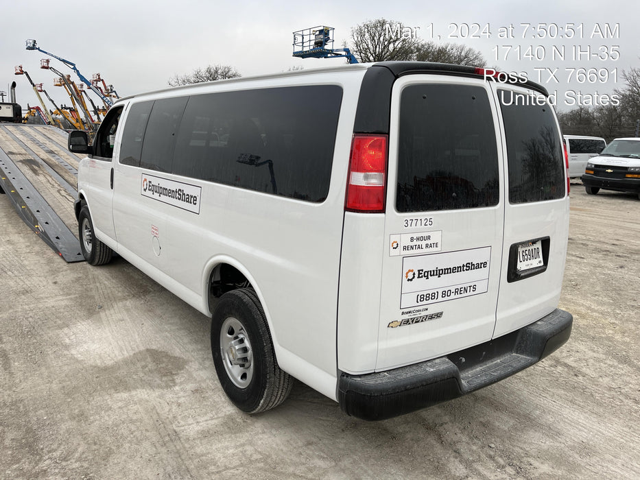 2023 CHEVROLET Express Van - Rental