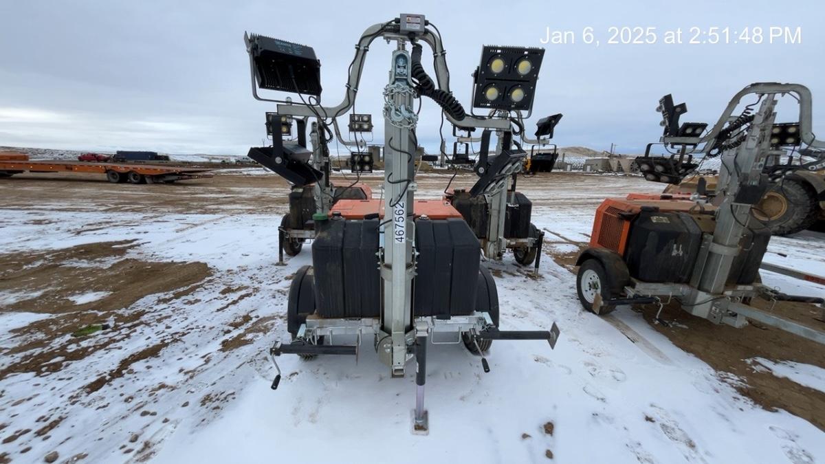 2024 Wanco WLTT-4MM4K Diesel, Deep Sea Controller, Shore Power Plug, Auto Start, (4) 350W LED Floodlights, 4kW Generator, 60 Gal Fuel Tank, 2" Ball, T3