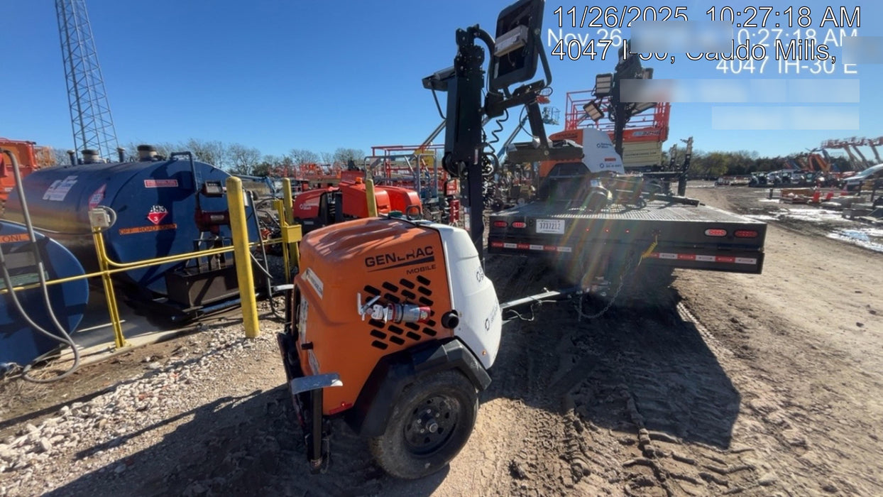 2023 Generac MLT2 Diesel, Flex Switch 120V Input, Powerzone Controller, 
(4) 320W LED Lights, 4kW Generator, 39.9 Gal Fuel Tank, 2" Ball, T3