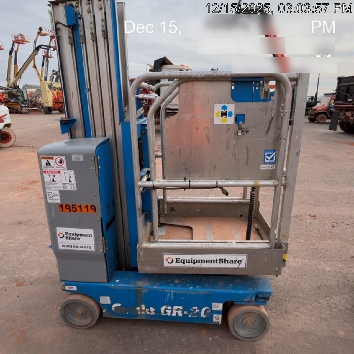 2021 GENIE GR-20