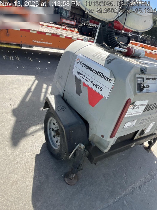 2018 Wacker Neuson LTV6L-MH Wacker Neuson LTV6L Towable Light Tower