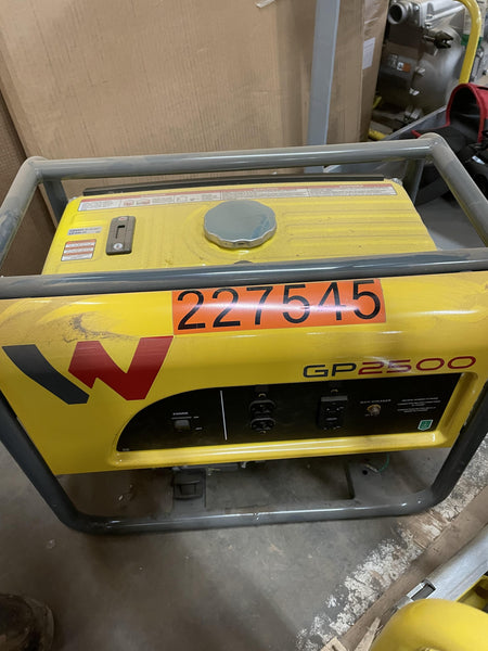 2022 WACKER NEUSON GP2500A