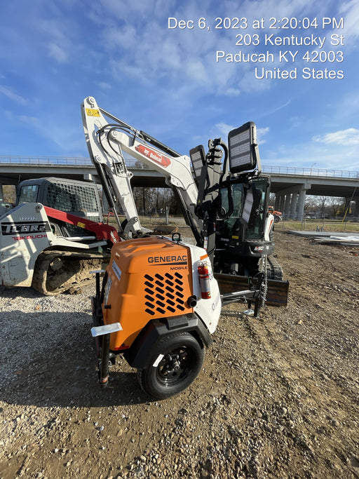 2023 Generac MLT2 Diesel, Flex Switch 120V Input, Powerzone Controller, 
(4) 320W LED Lights, 4kW Generator, 39.9 Gal Fuel Tank, 2" Ball, T3