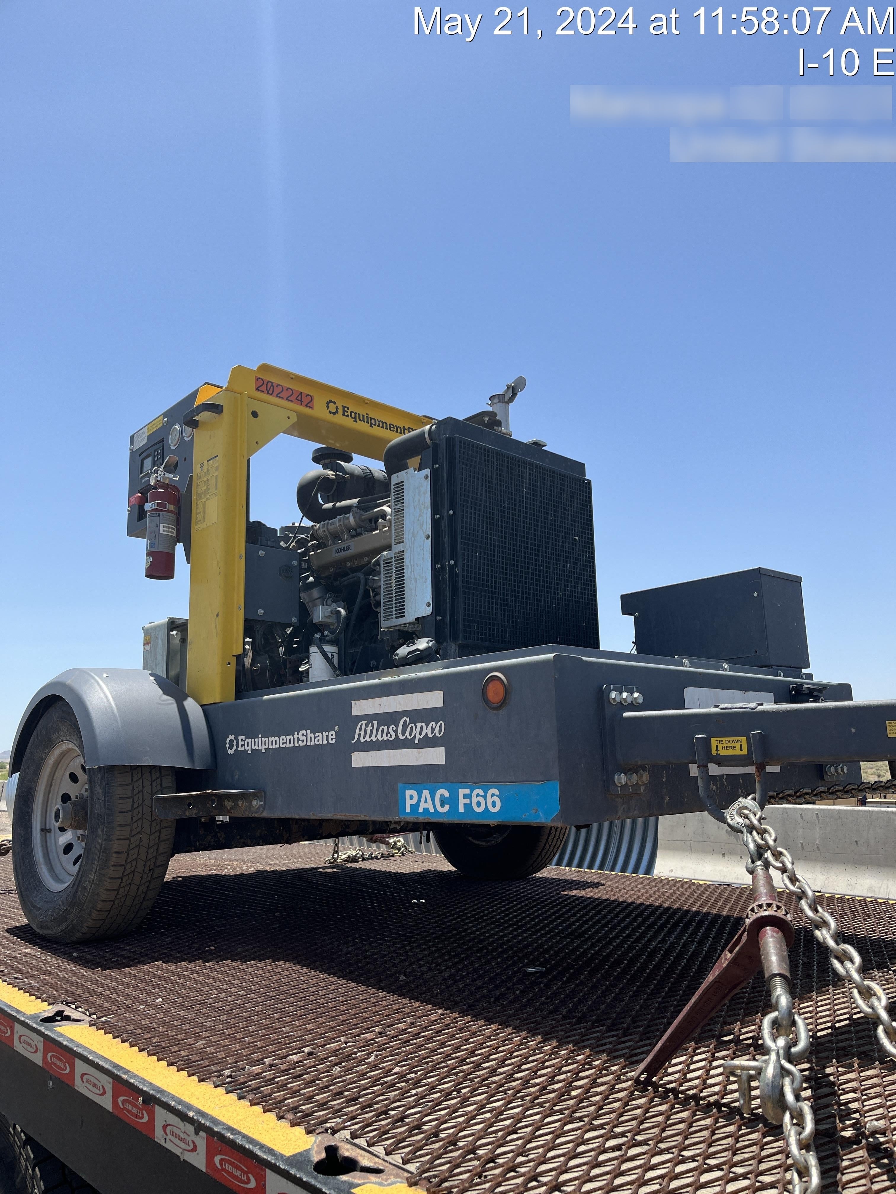2022 ATLAS COPCO PAC F66 KD