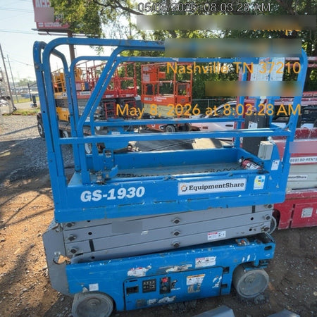 2019 Genie GS-1930 Fixed rails with chain Entry